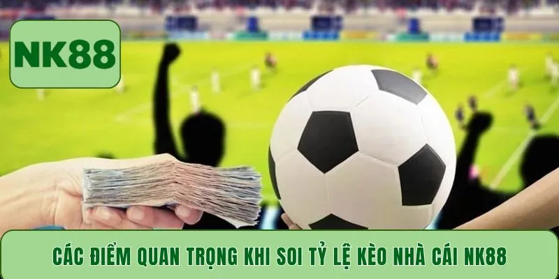 Các điểm quan trọng khi soi tỷ lệ kèo nhà cái NK88