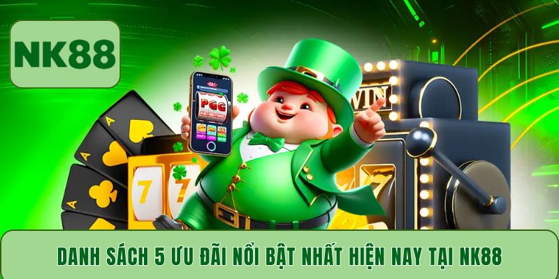 Danh sách 5 ưu đãi nổi bật nhất hiện nay tại NK88